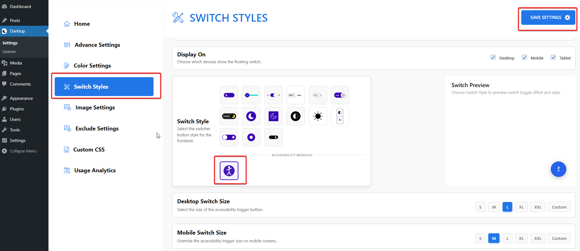 How to Configure Darklup Accessibility Highlight Links Module