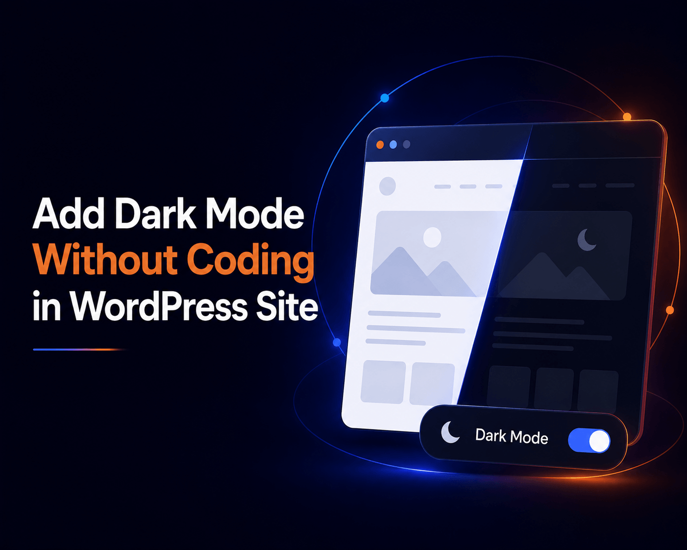 How to Add Dark Mode to a WordPress Website Without Coding